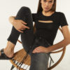 Jeans Gaia Grey Dondup - Bilde 5