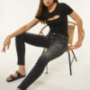 Jeans Gaia Grey Dondup - Bilde 7