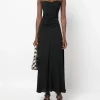 Kjole Maxi Sort Forte Forte - Bilde 4