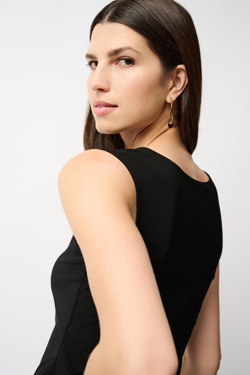 Classic Square Neck Cami Black Ribkoff - Bilde 4