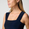 Classic Square Neck Cami Navy Ribkoff - Bilde 2