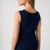 Classic Square Neck Cami Navy Ribkoff - Bilde 4