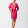 Bouclé Kort Jakke Pink Joseph Ribkoff - Bilde 5