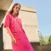 Bouclé Kort Jakke Pink Joseph Ribkoff - Bilde 6