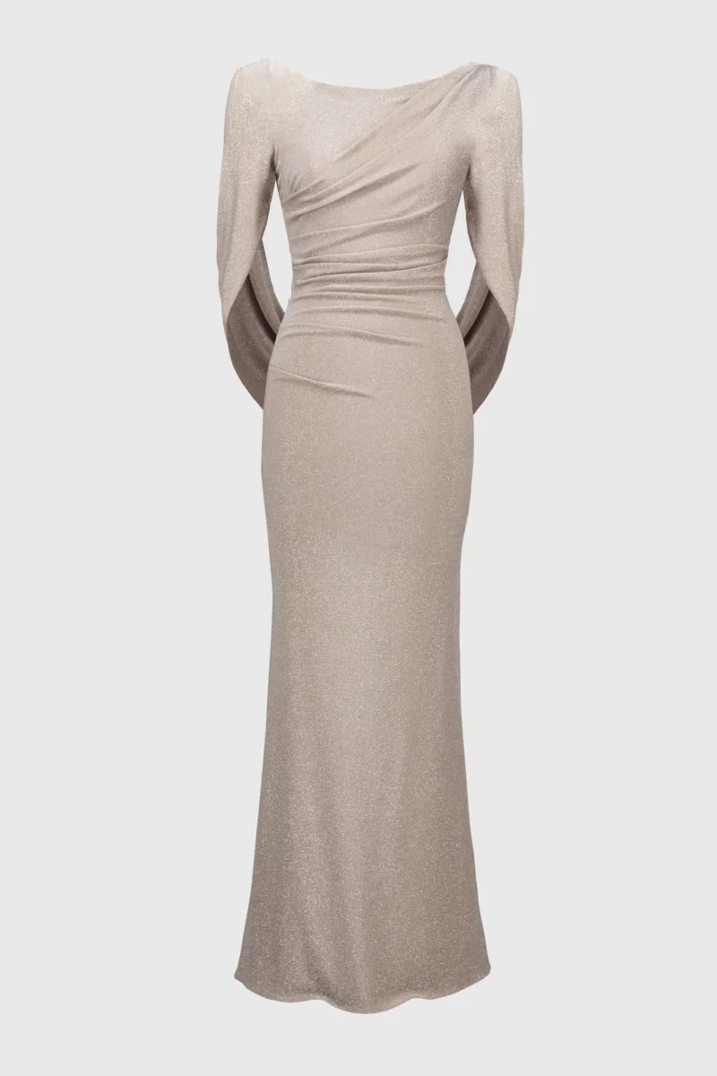 Signature | Lurex Champagne Gown Joseph Ribkoff - Bilde 5