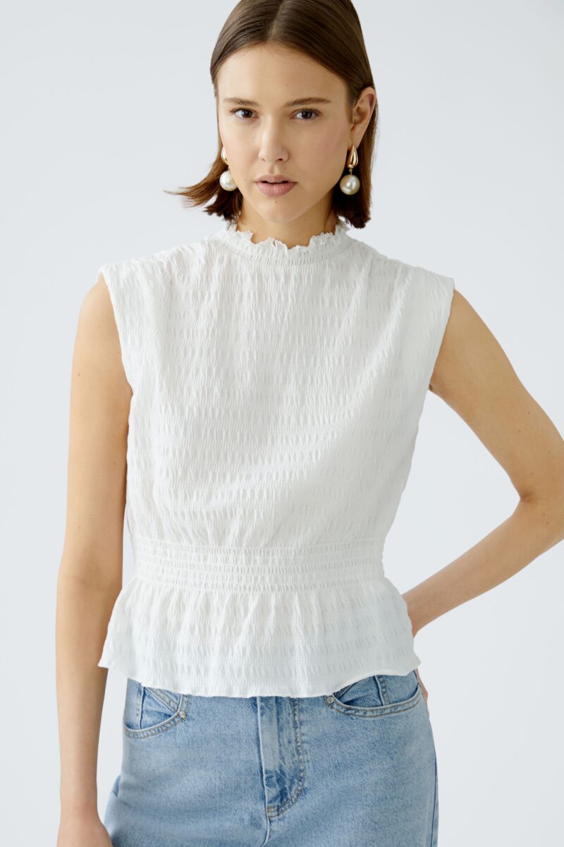 Topp Peplum Oui - Bilde 2