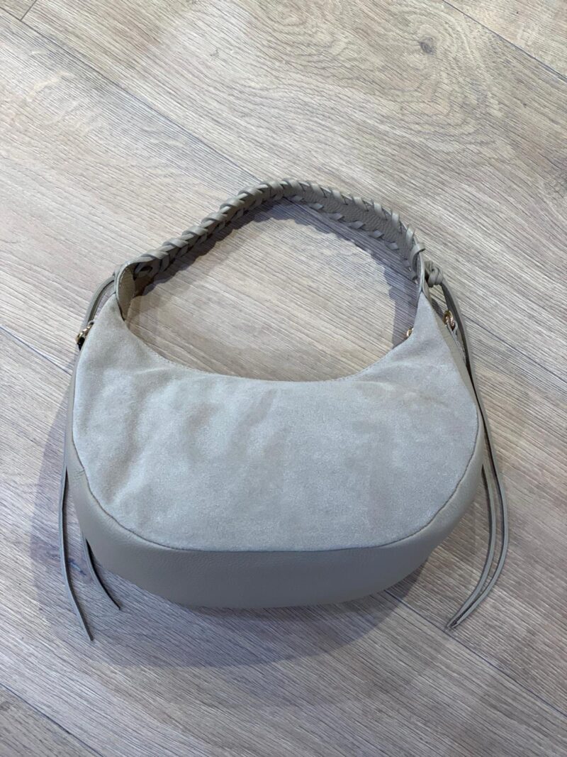 Veske Sadle Suede Taupe