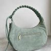 Veske Sadle Suede Mint - Bilde 2