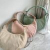Veske Sadle Suede Mint - Bilde 4