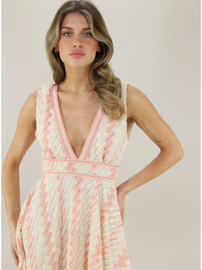 Kjole Corto Peach PHO Firenze - Bilde 4