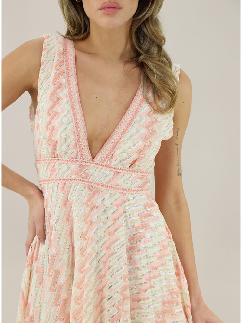 Kjole Corto Peach PHO Firenze - Bilde 3