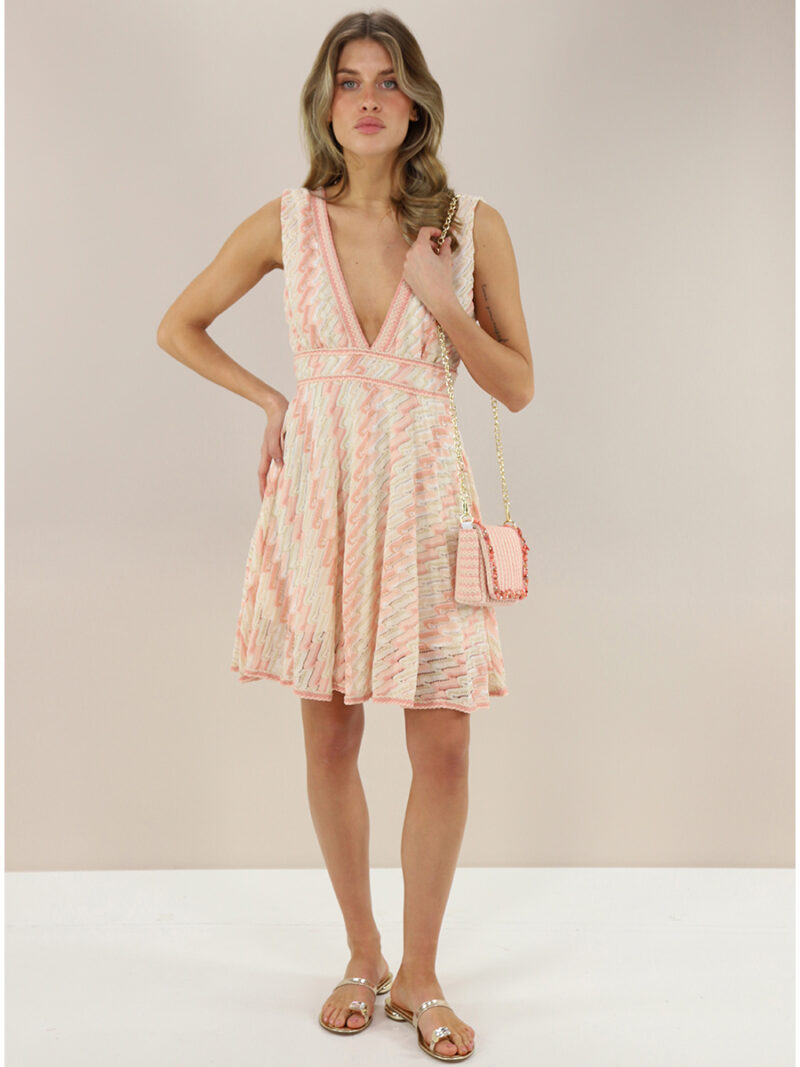 Kjole Corto Peach PHO Firenze - Bilde 2