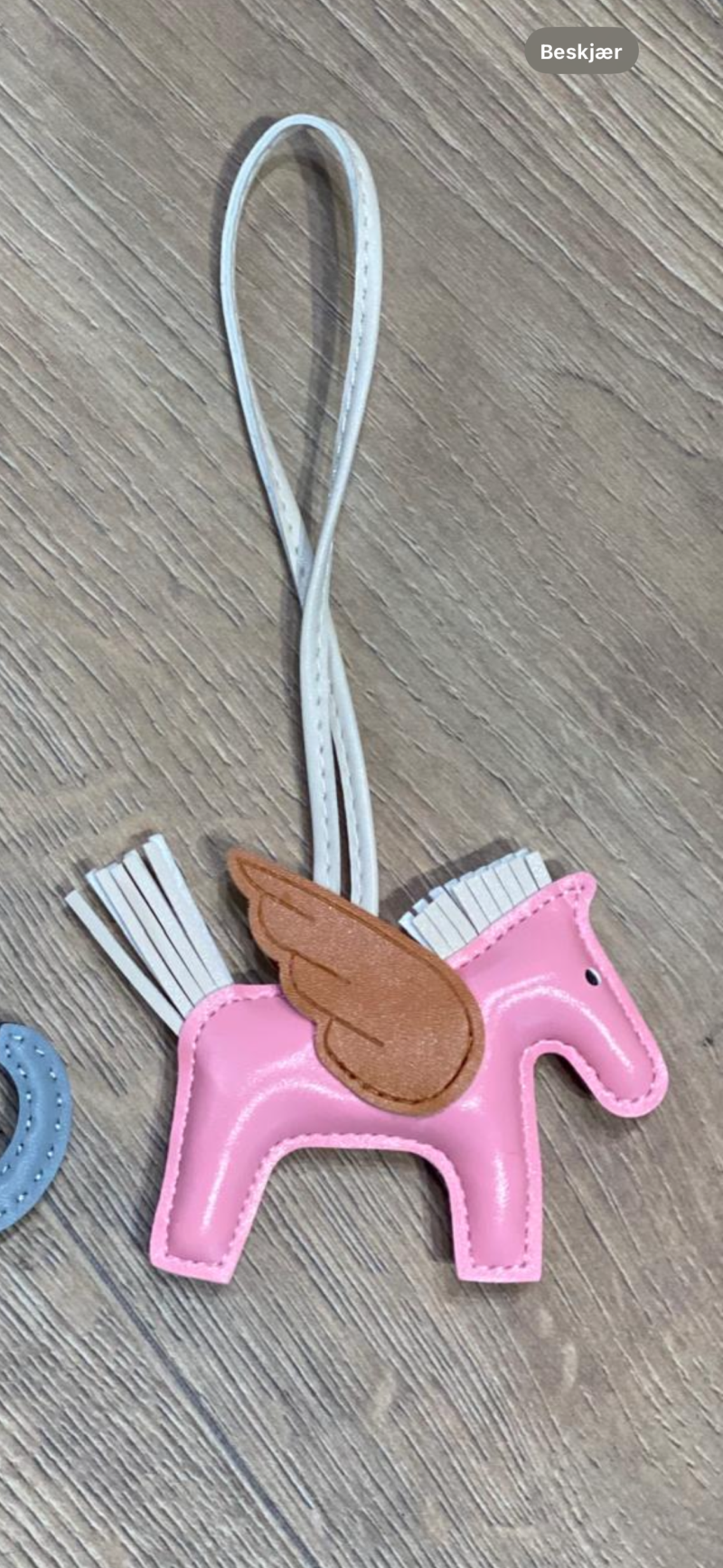 BagCharms Hest Rosa