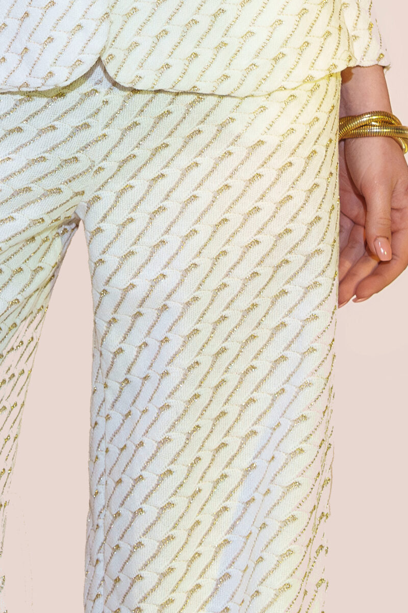 Bukse White/Gold PHO Firenze - Bilde 2
