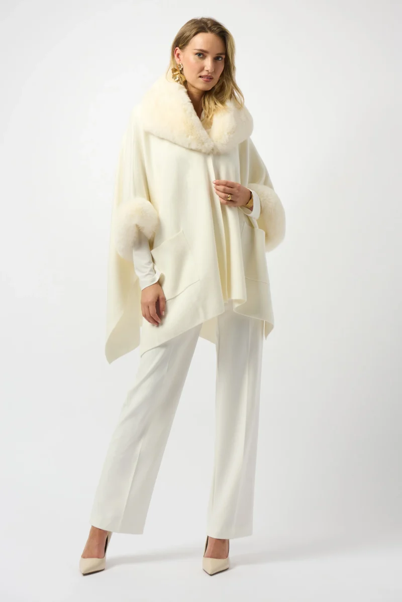 Cape One Size Offwhite Joseph Ribkoff - Bilde 2