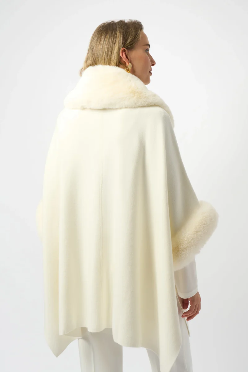 Cape One Size Offwhite Joseph Ribkoff - Bilde 3
