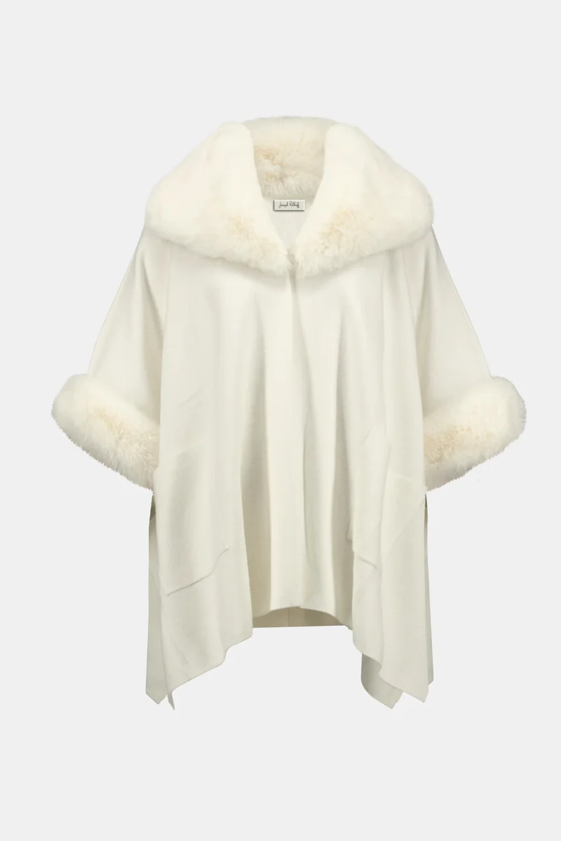 Cape One Size Offwhite Joseph Ribkoff - Bilde 4