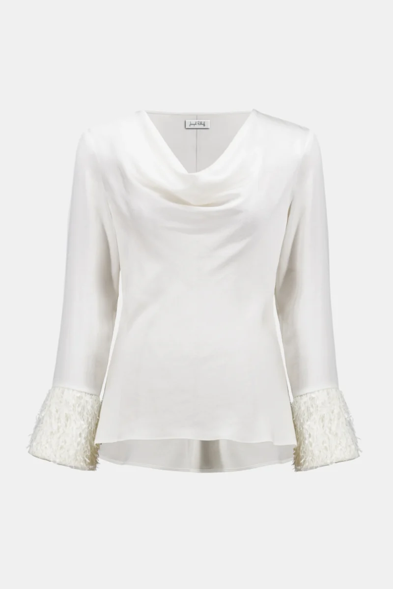 Bluse Hvit Sateng Joseph Ribkoff - Bilde 2