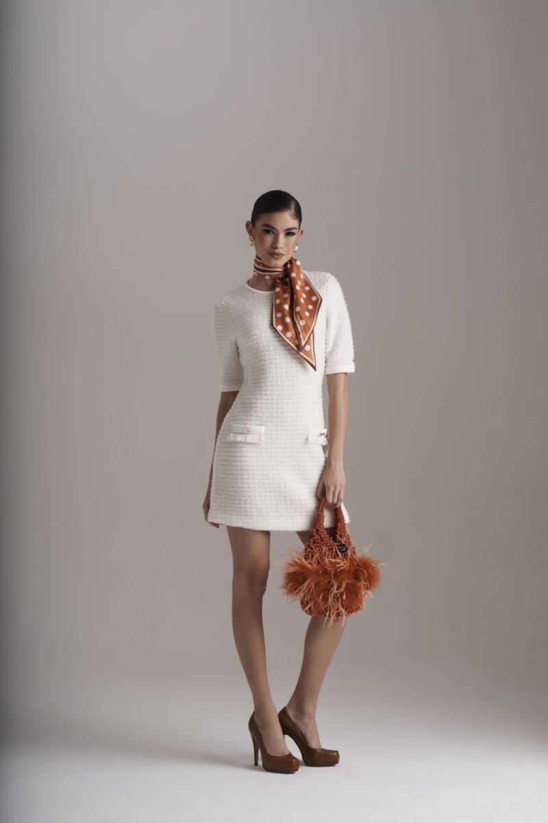 Kjole Offwhite PHO Firenze