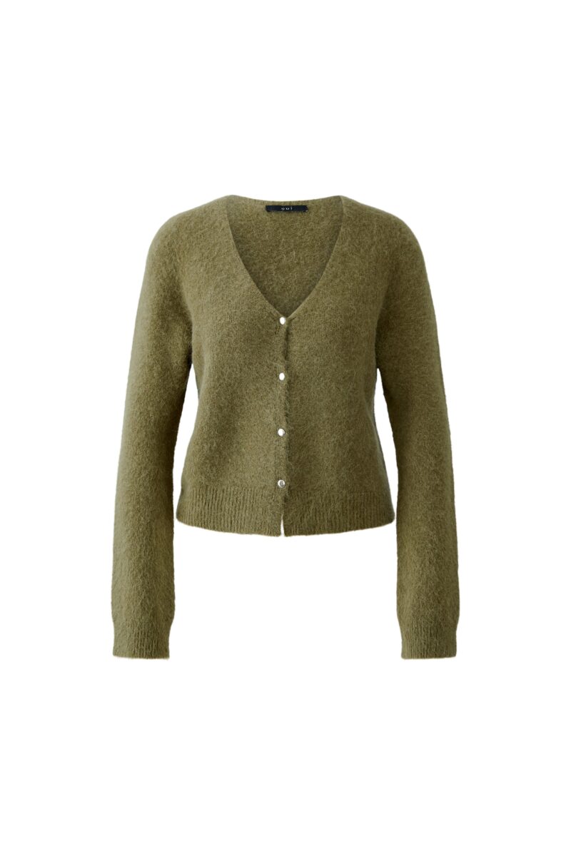 Cardigan Burnt Olive Oui - Bilde 2