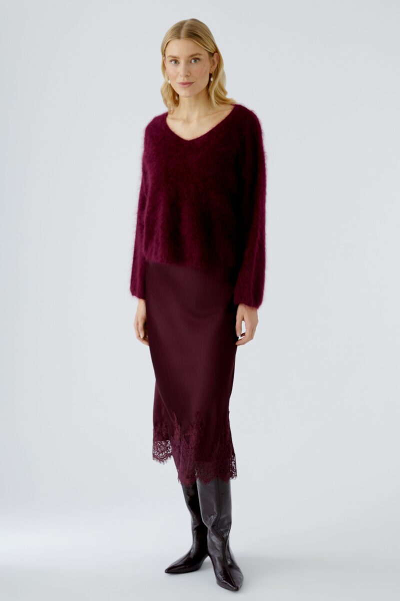 Genser Cashmere Burgunder Oui - Bilde 7