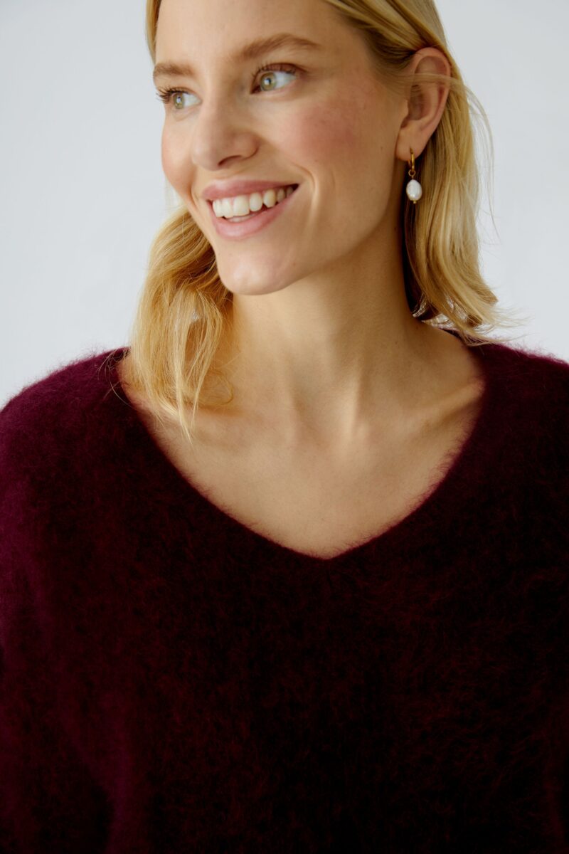 Genser Cashmere Burgunder Oui - Bilde 4