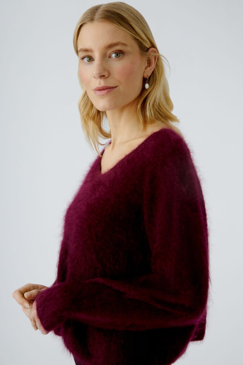 Genser Cashmere Burgunder Oui - Bilde 3