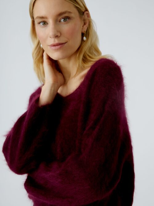 Genser Cashmere Burgunder Oui