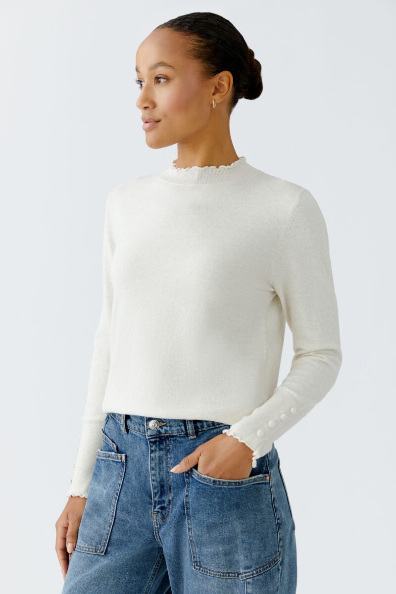 Genser Turtle neck beige Oui - Bilde 5