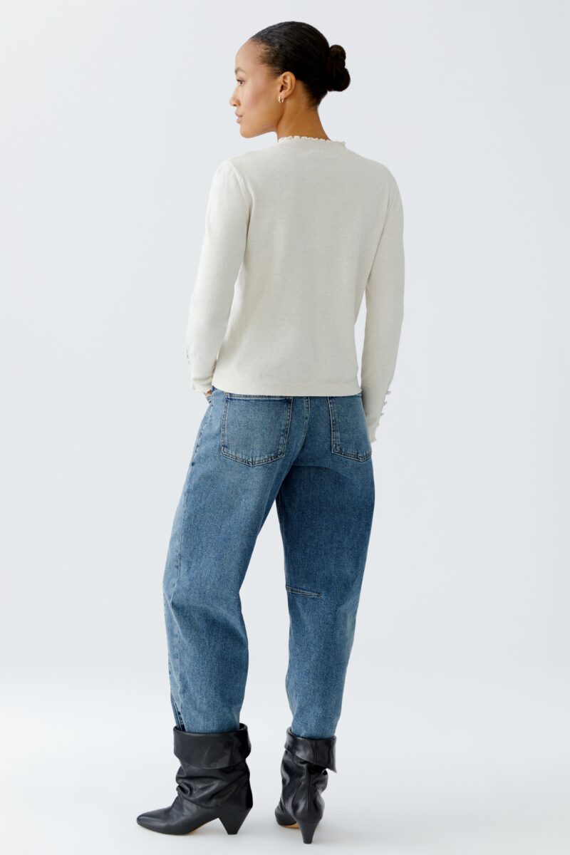 Genser Turtle neck beige Oui - Bilde 4
