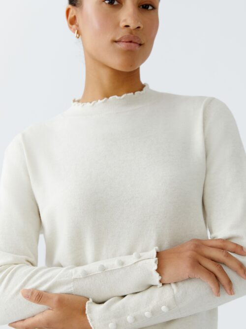 Genser Turtle neck beige Oui