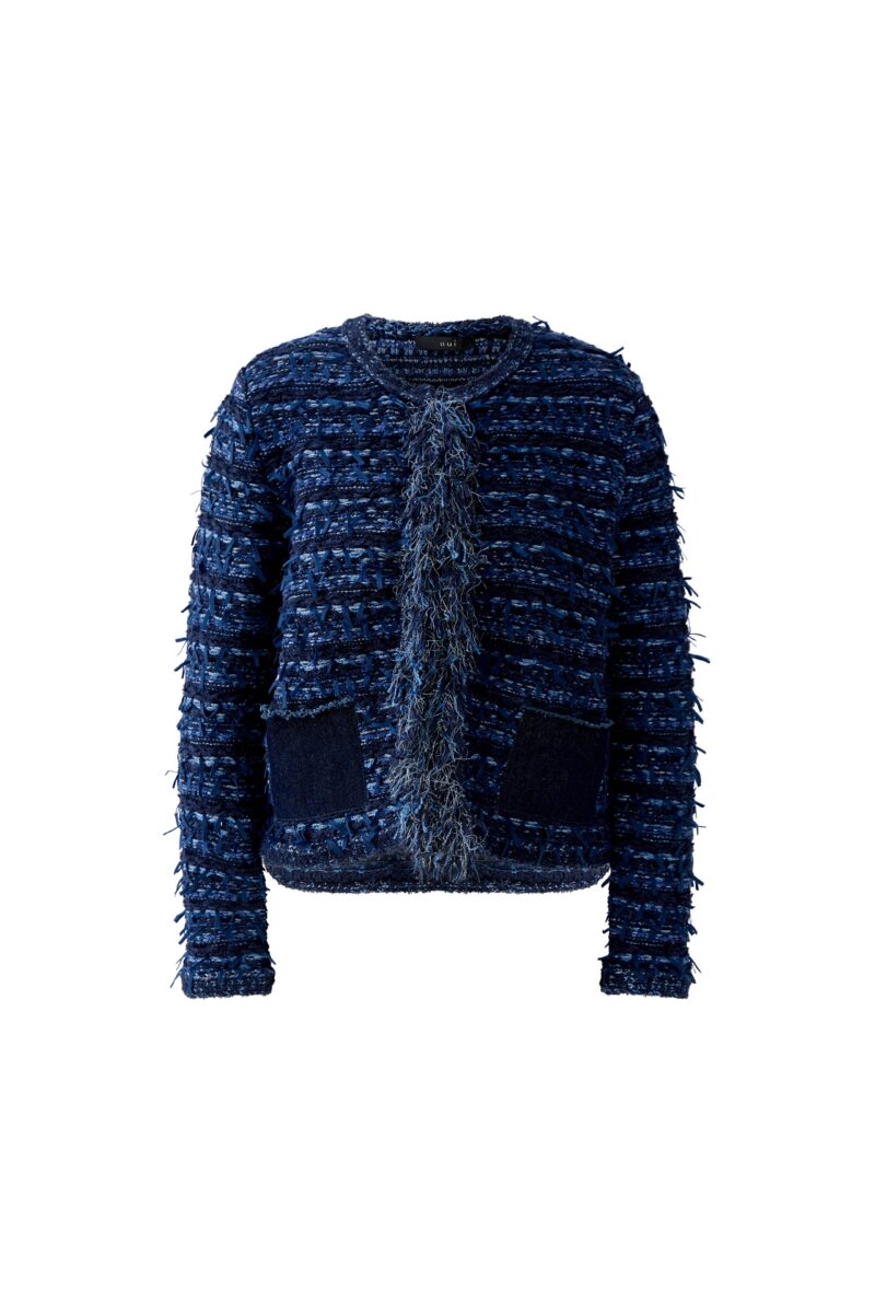 Jakke denim blue Oui - Bilde 2
