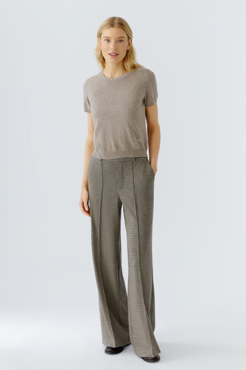 Bukse ight stone grey Oui - Bilde 3