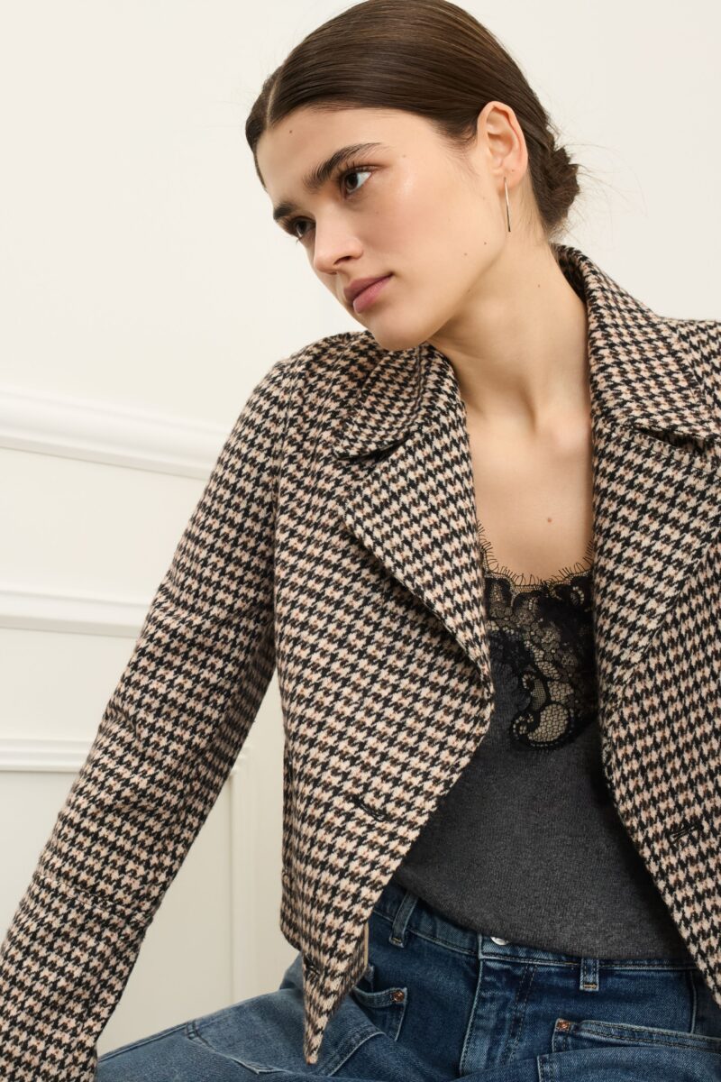 Jakke Stone Brown Oui