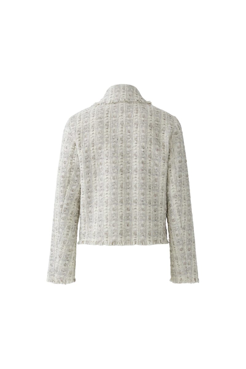 Jakke offwhite brown Oui - Bilde 3