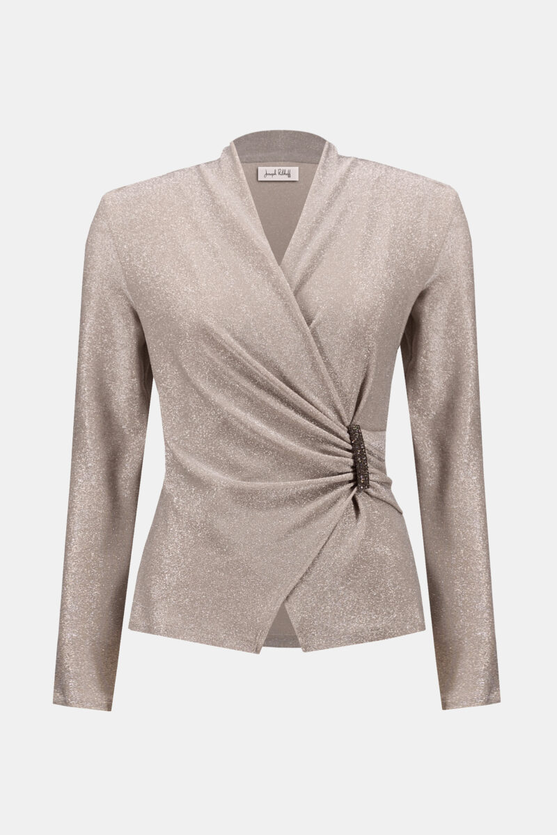 Topp Novelty Knit Wrap Joseph Ribkoff - Bilde 2