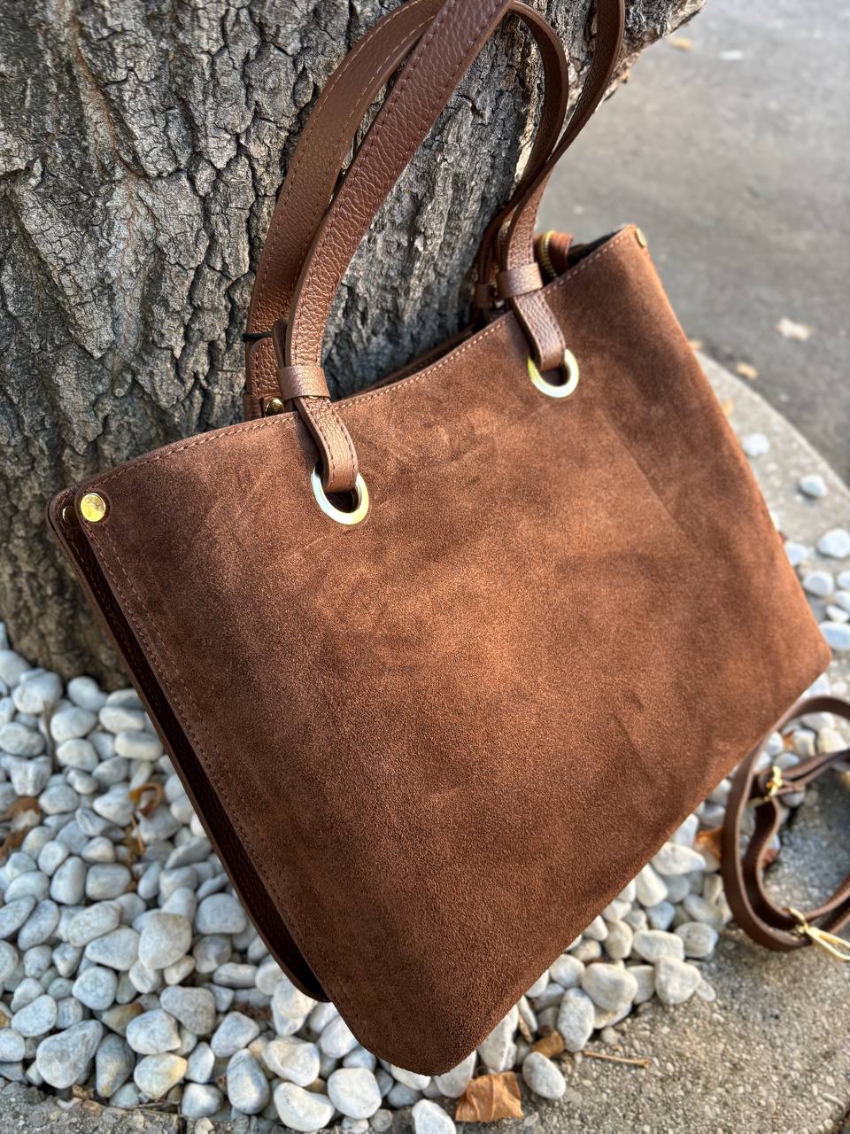 Veske semsket shopper whiskey - Bilde 2