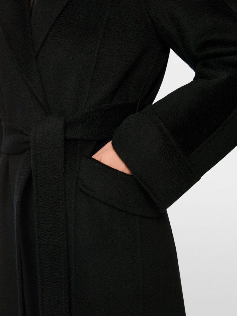 Kåpe Wool Black Marc Cain - Bilde 6
