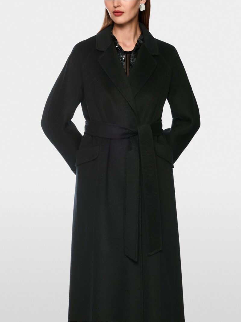 Kåpe Wool Black Marc Cain - Bilde 4