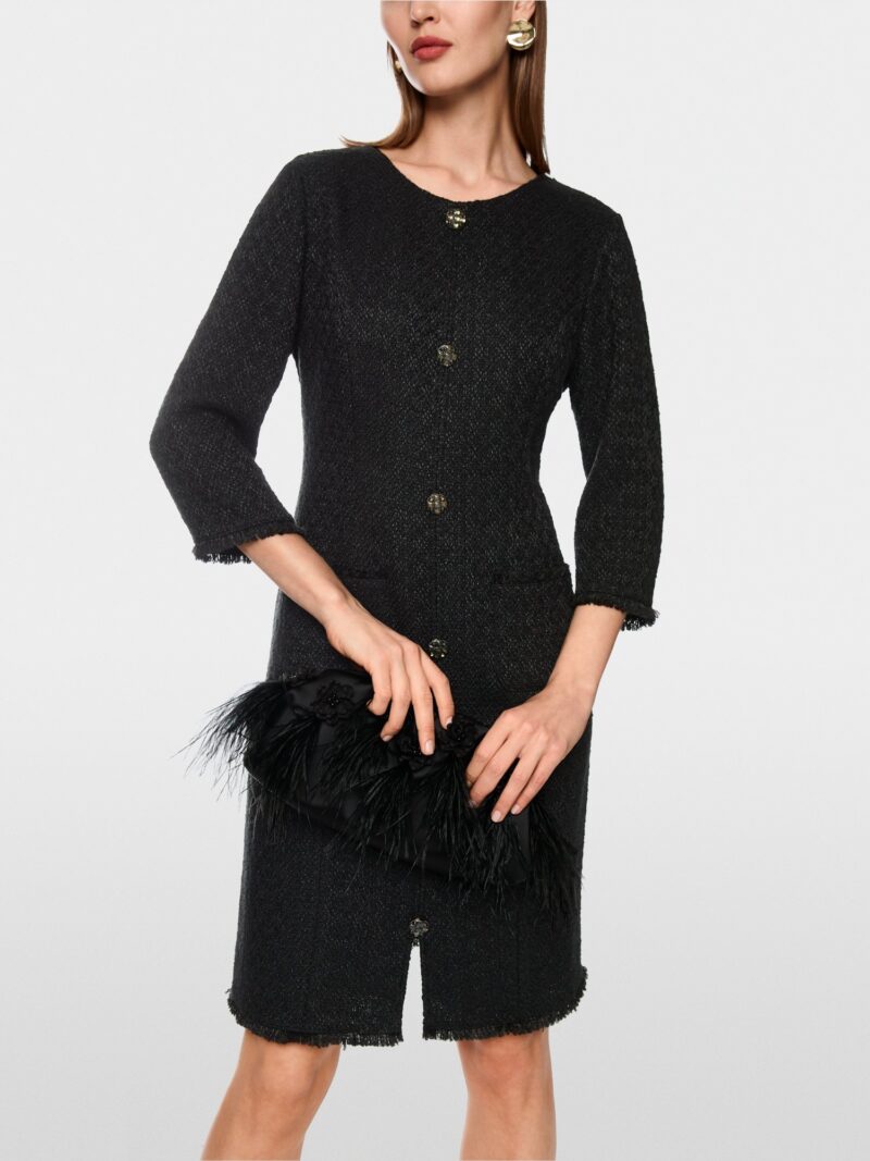 Kjole Bouclé Black Marc Cain