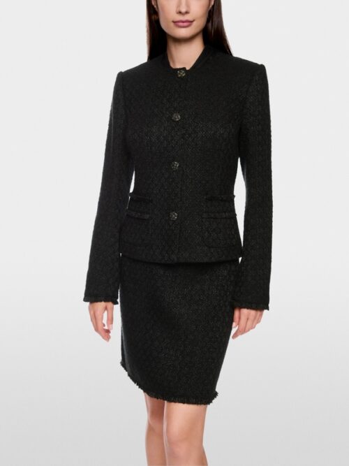 Jakke Bouclé Black Marc Cain