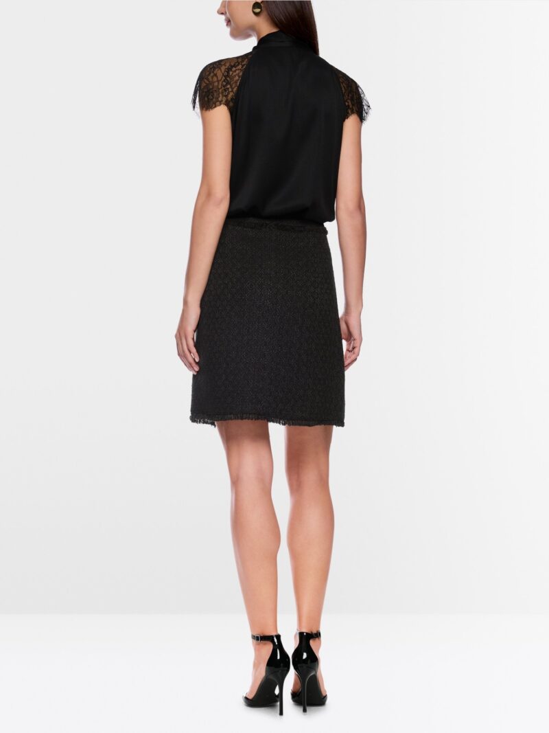 Skjørt Bouclé Black Marc Cain - Bilde 2