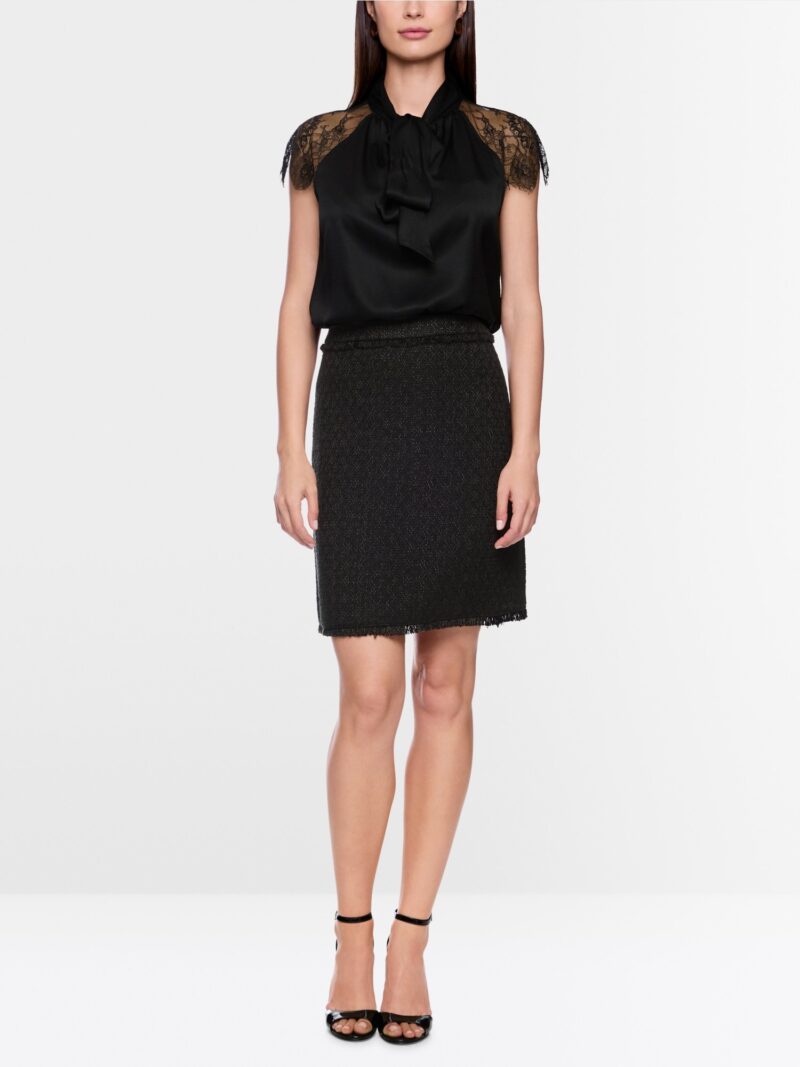 Skjørt Bouclé Black Marc Cain - Bilde 4