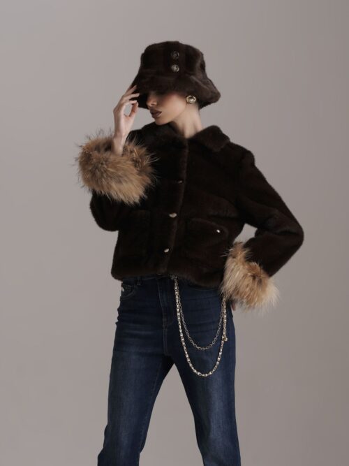 Fuskepels Jakke Mink PHO Firenze