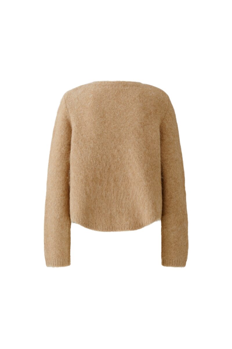 Cardigan Alpaca Beigemel Oui - Bilde 8