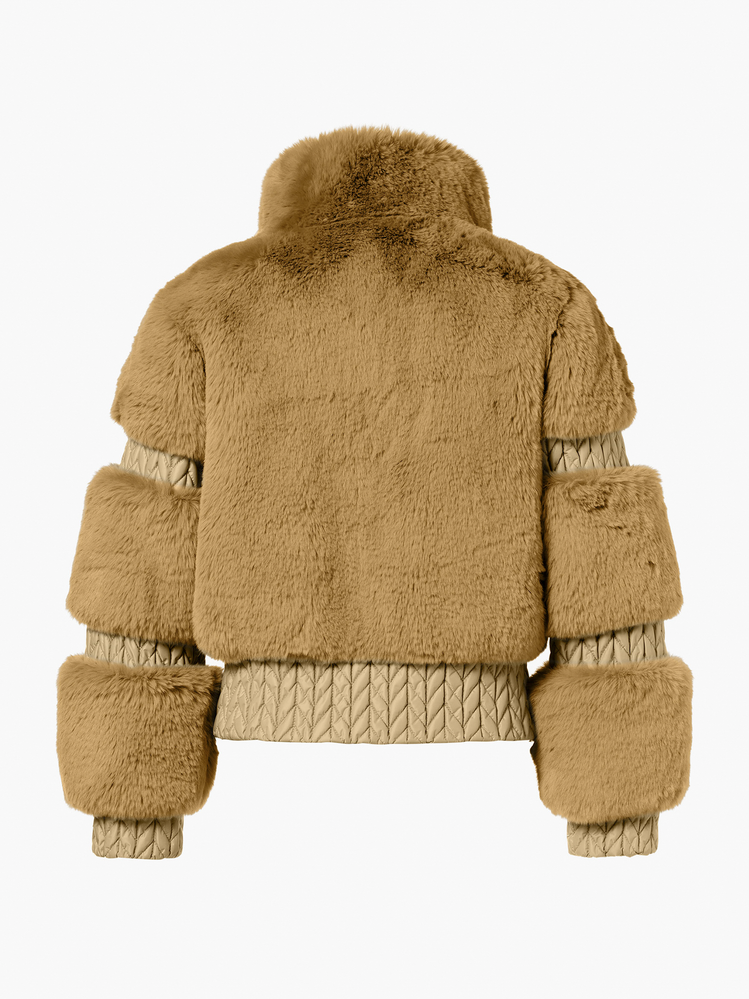 Jakke Furry Beige Goldbergh - Bilde 2