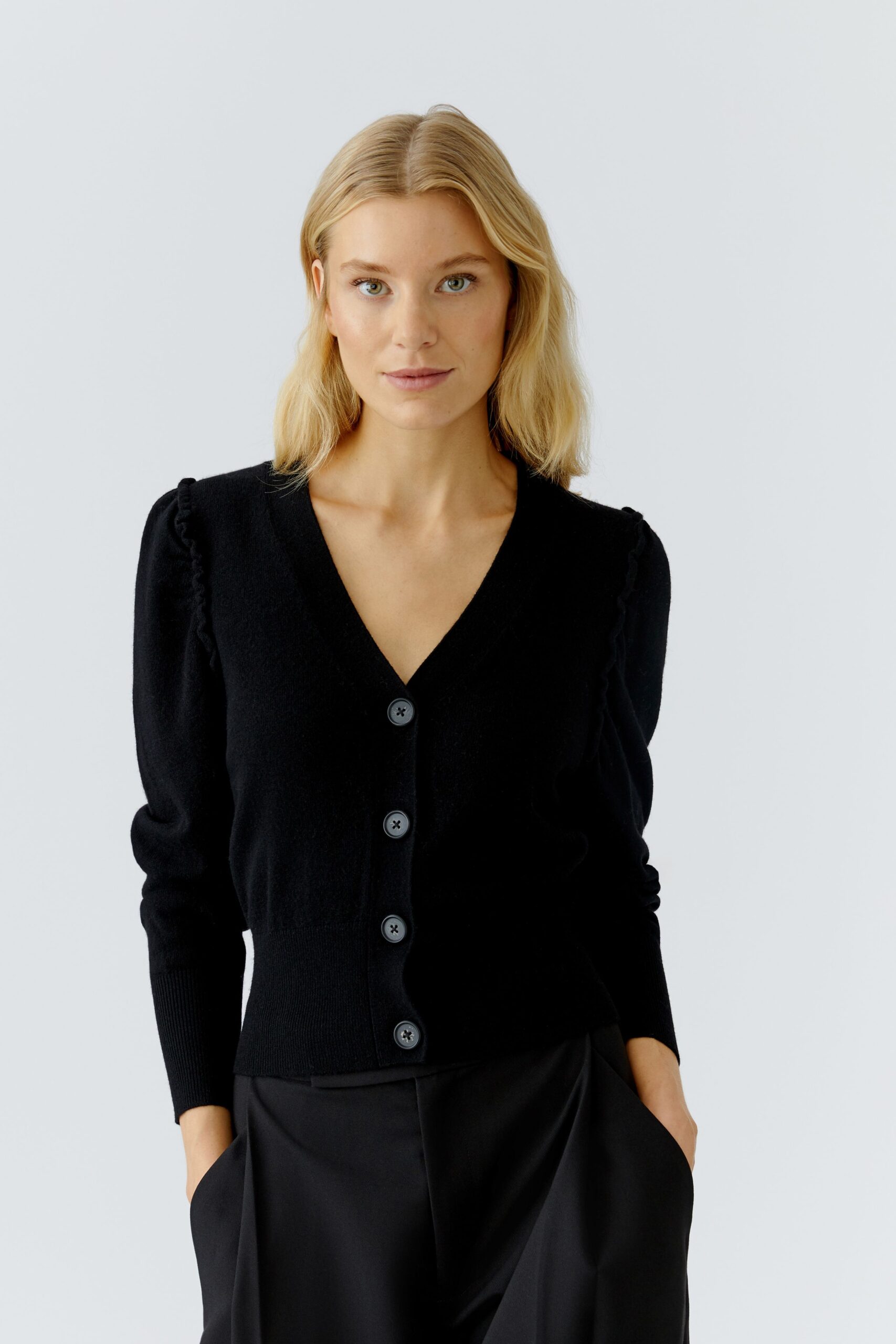 Cardigan Black Oui