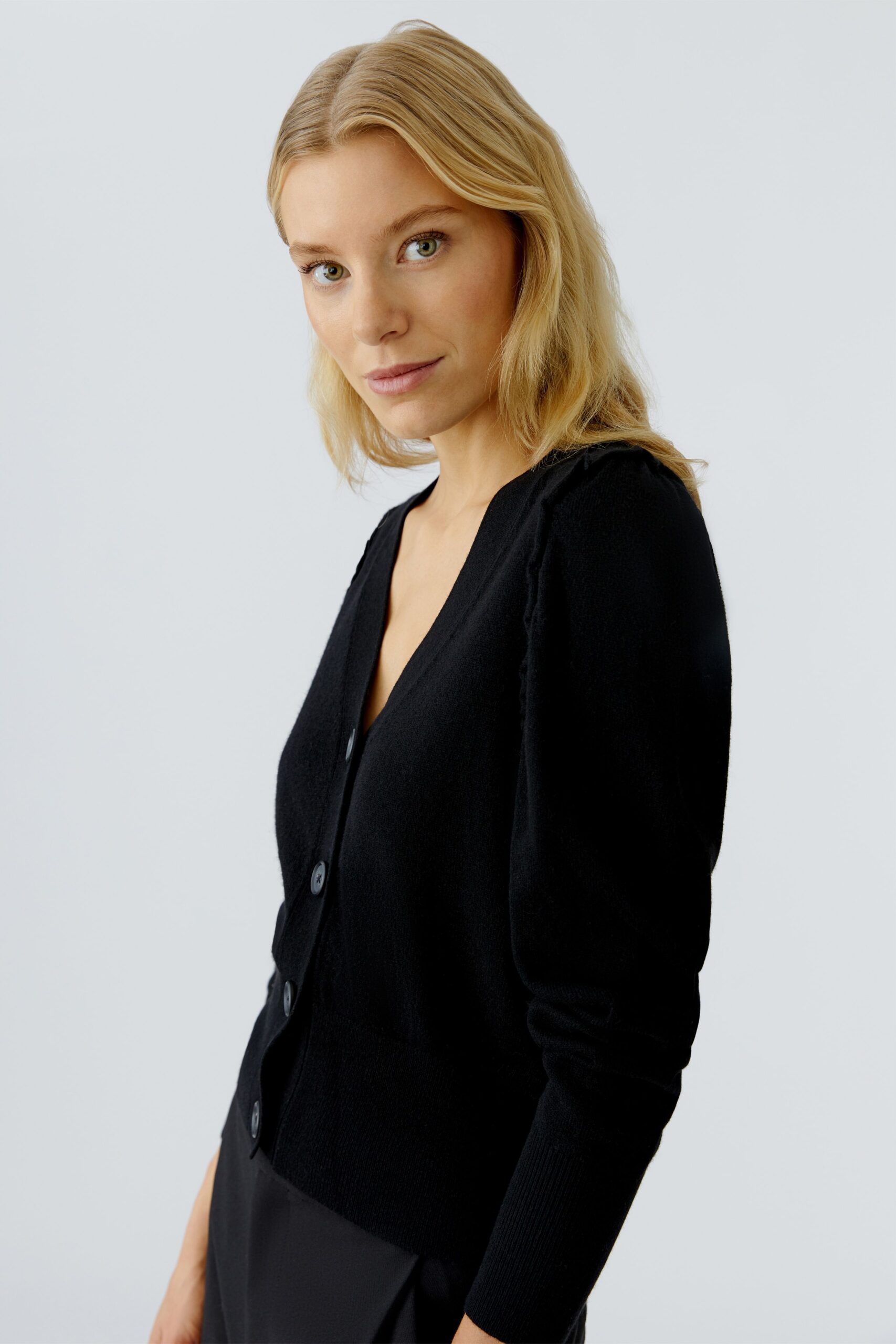 Cardigan Black Oui - Bilde 3