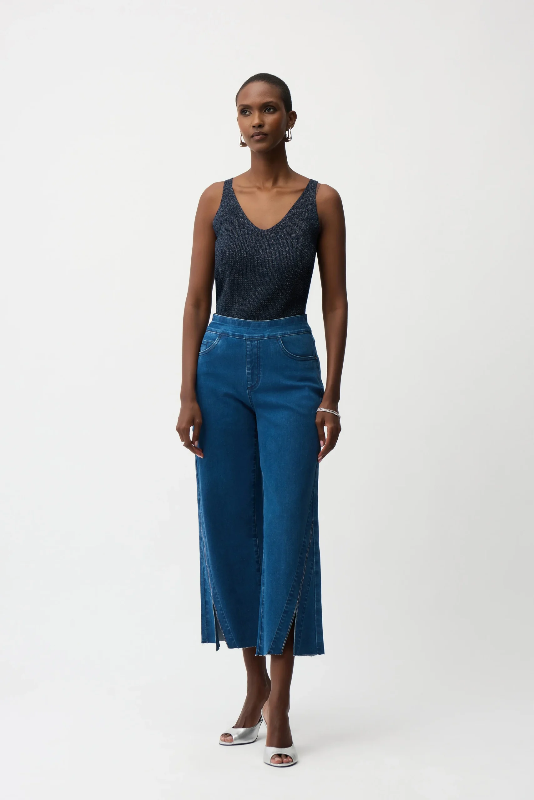 Topp Sparkle Navy Joseph Ribkoff - Bilde 4