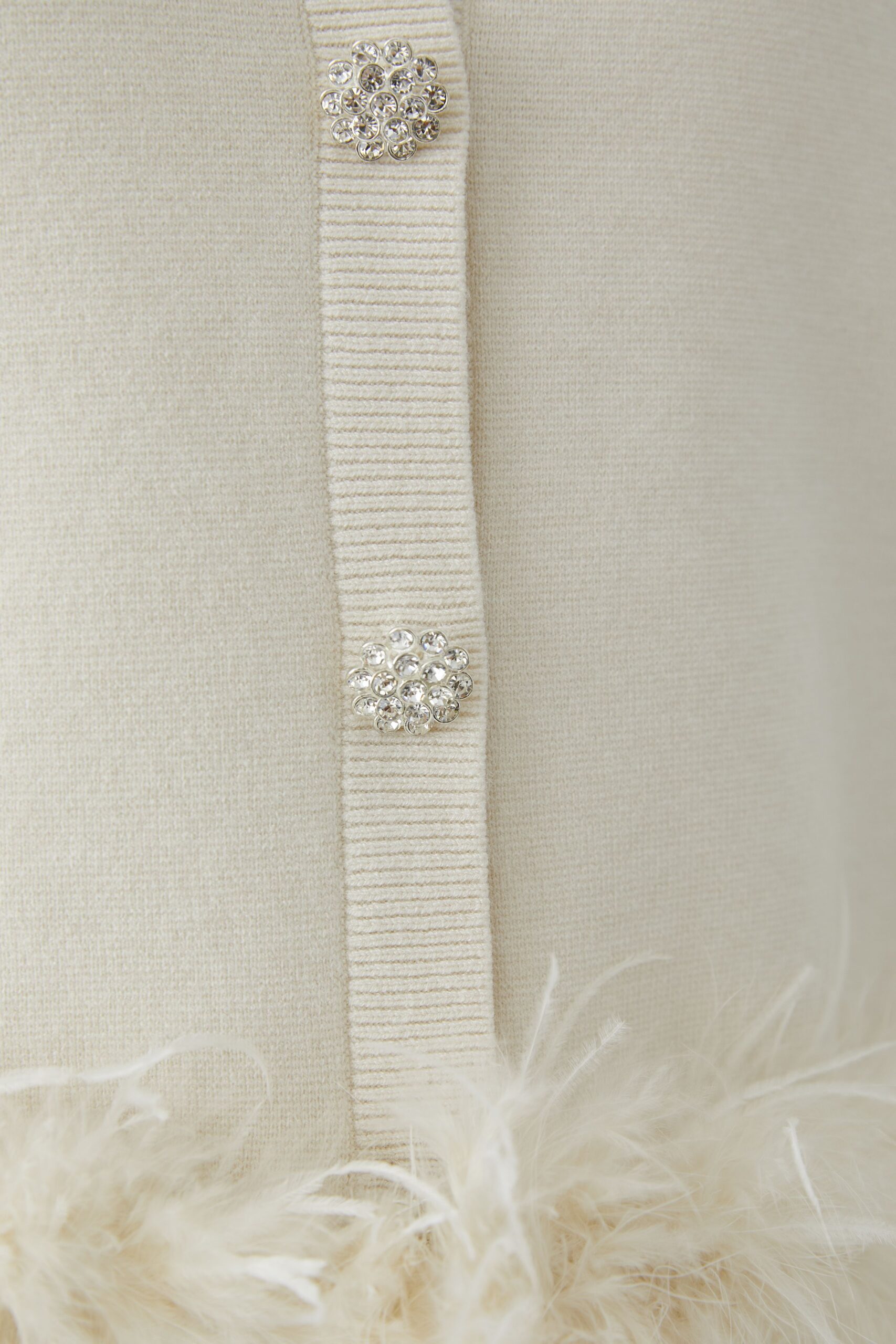 Genser Feathers Offwhite Oui - Bilde 2